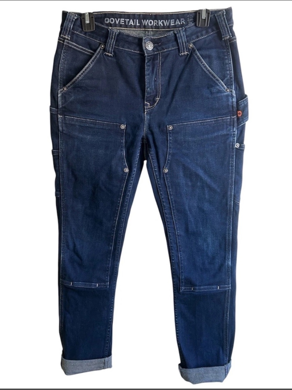 Women's Dark Blue Carpenter Jeans